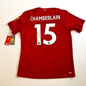 NWT Liverpool's Chamberlain Signed Jersey - Sz M